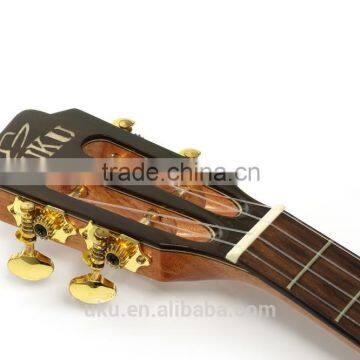 High Quality 26" Tenor All Solid Koa Ukulele photo-4