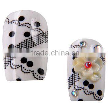 Full dotting printed 3D artificial nails