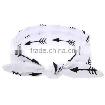 Hot-sales Baby Floral Headband Infant Headband Toddler Turban Headband Cotton Kids Knotted Headband Wh-1750 photo-4