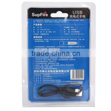 USB Flashlight Torch Light A5 photo-4