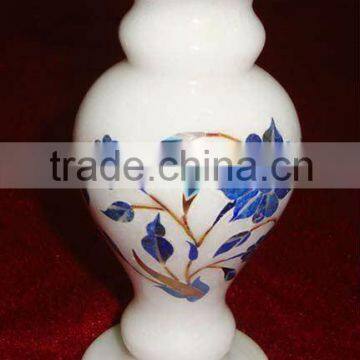 Handcrafted Marble Stone Flower Vase