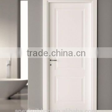 modern white color Simple design fireproof interior door/ wood room door fire rated door