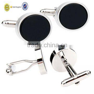 Black Stone Cufflinks/enamel Cufflinks/new Business Gift Cufflink photo-4