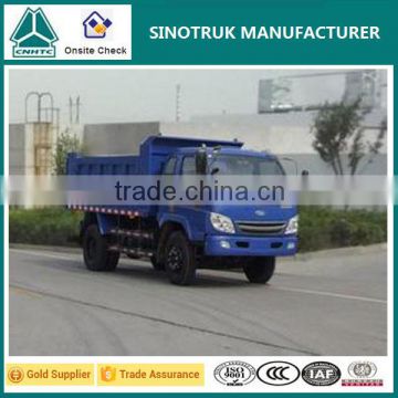 6-wheeler China Foton mini light dump Truck price