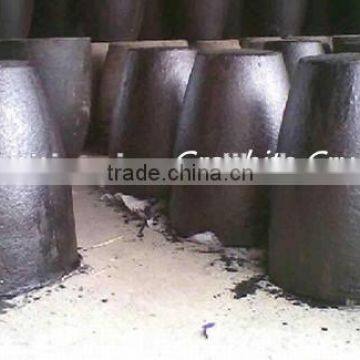 high purity graphite crucible for melting gold silver