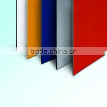 Colourful 3mm/4mm interior wall decorative aluminum composite material ACM