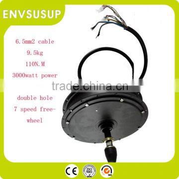 3000w BLDC brushless geared hub motor ebike kit