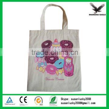 High Quality Logo Printed Canvas Tote Bag