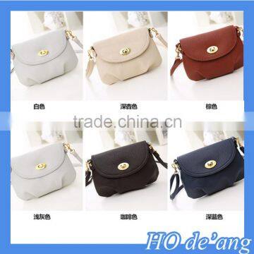 Hogift Cheap Mini Women Shoulder Bag Casual Messenger Cross Body Bag PU Leather Handbag