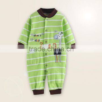 2016 New Design factory OEM boys baby romper with baby clothing china