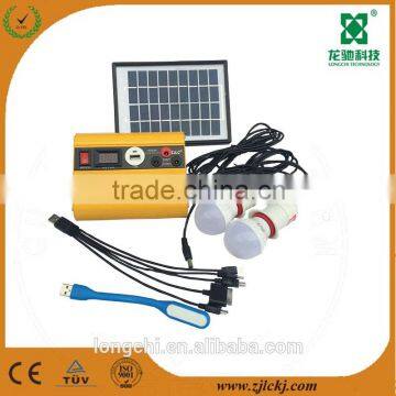 3W home power solar systerm,mobile home solar panel system,mini portable solar system