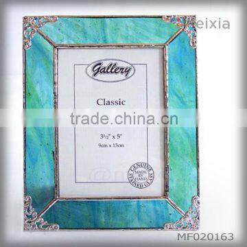 MF020163 china wholesale tiffany style stained glass photo frame