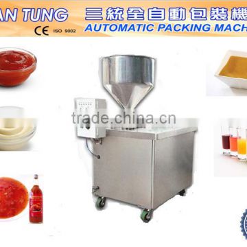 Manual liquid paste filling machine