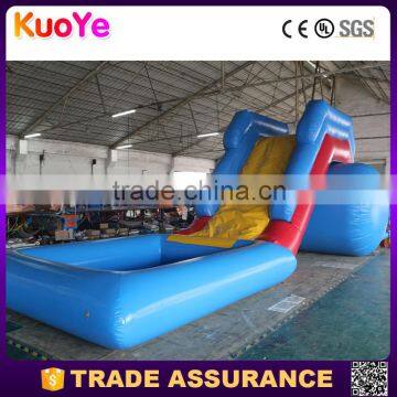 inflatable pool slide tobogan inflable con piscina eliminado kids slide