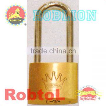 Long Shackle Brass Padlock (itemID:KXAC)-MARY