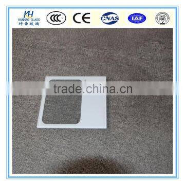 4mm 5mm toughened decorative glass cover for light,toughened glass 4mm