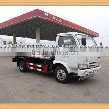 Yuejin fuel truck with dispenser ,refueling tank truck