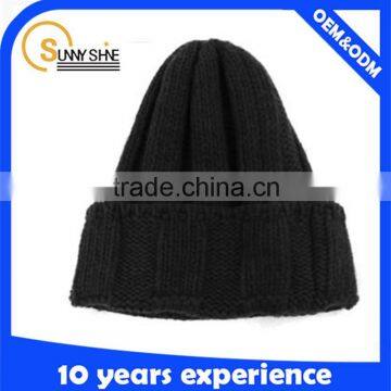 Custom Knitted Beanie Winter Hat For Women Wholesale