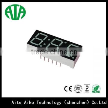 top grade 3 digits 7 segment led display module