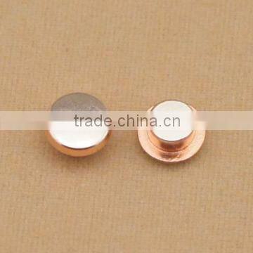 High Presion Button Bimetal Rivet Electrical Contact for Switch