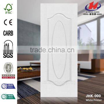 JHK-000 3MM HDF MDF 1+1 Model High Quality Molded South America White Primer Door Skin