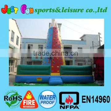 customized inflatable rock wall climbing for sale