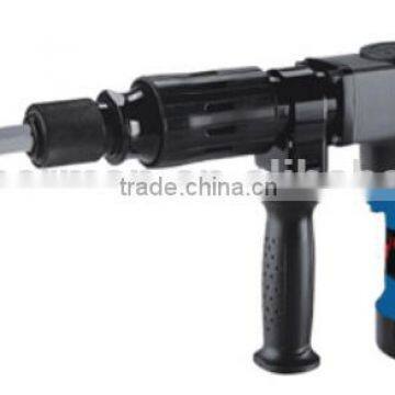38mm 0810 1200w powerful heavy small demolition hammer/breaker iron box with chisels