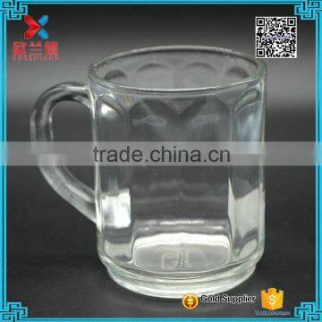 Clear Sublimation Glass Mug 7oz /glass water mug