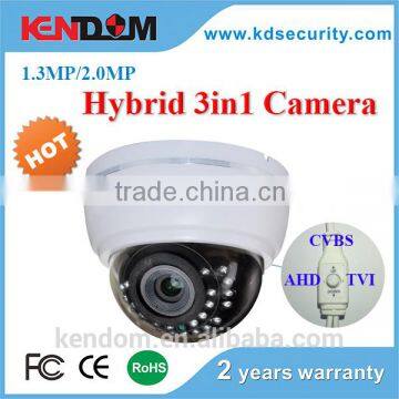 CCTV Dome Camera Case AHD/TVI/CVI/CVBS Hybrid Camera 24 IR Day & Night Vision OEM CCTV Security Camera