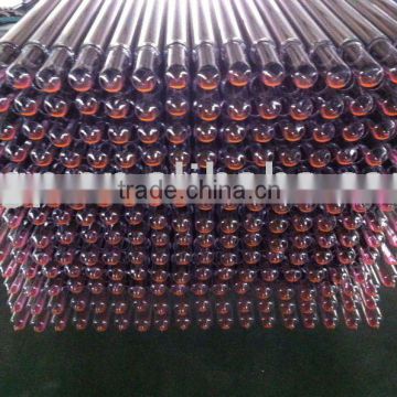 Solar glass heat pipe