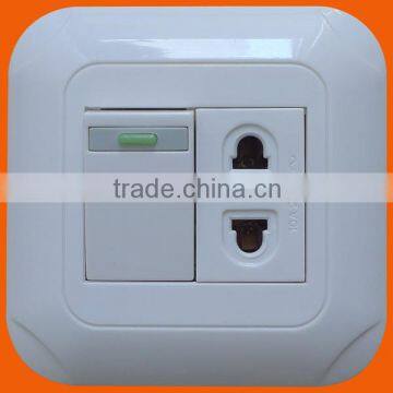 European style flush mounted switch socket (F5019)