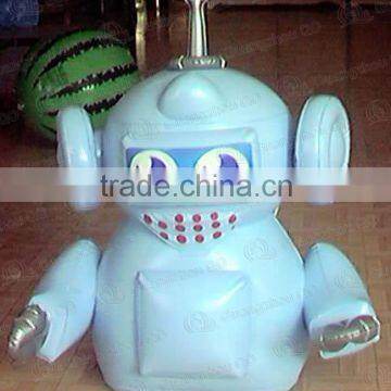 Hot sale funny PVC products inflatable robot toy