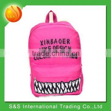 2015 China best selling Korean school backpack bag