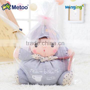 Metoo 2016 warm gift for baby / baby comfort doll / stuffed plush toy