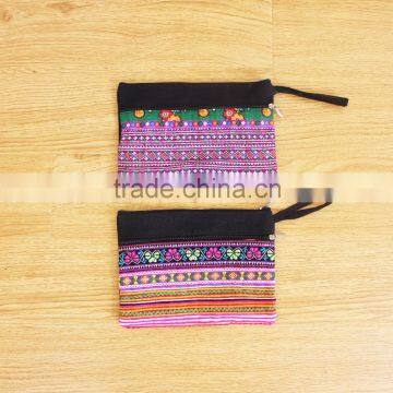 Ethnic Embroidery Clutch Purse