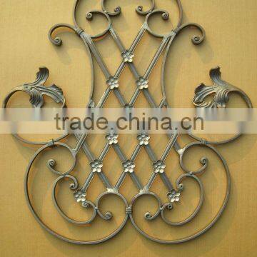 wrought iron decorative wall panel