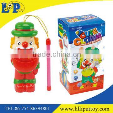 Blow bubbles cartoon clown lantern toy with music