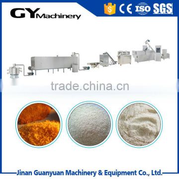 CE certification extrusion automatic bread crumbs production line