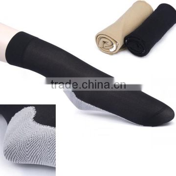 268 Non-slide cotton fashion thickening type silk socks for women