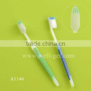 Dental Supply OEM Accepted Adult Toothbrush With Thin Handle