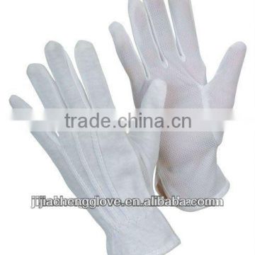 Bleach white cotton glove , white cotton hand gloves, cheap white cotton gloves