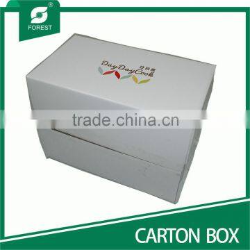 RECYCLED PAPER CARTONS WHITE CORRUGATED CARTON BINS photo-5