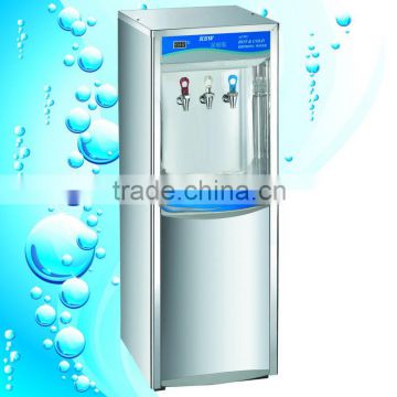 Stainless steel hot, cold and room temp water dispenser