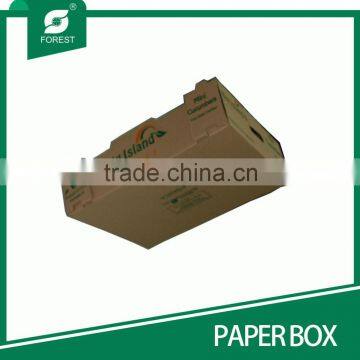 LOW PRICE CUSTOMIZED COLOR PRINTING PAPER PACKAGING BOX FOR FRUIT DISPLAY CORRUGATED PAPER BOX FOR US MARKET WITH FREE SAMPLE