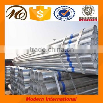 hot sale galvanized round steel pipe for railing