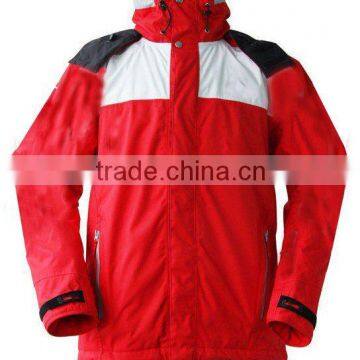 100% nylon taslon 320D fashion winter ski jacket