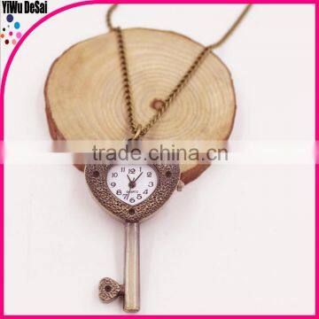 antique necklace watch wholesale key pocket watch