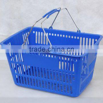 shopping plastic basket with lid