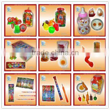 2016 New Item simulation egg shape fruit flavor jelly candy