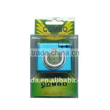 Multi Card Reader+ 3port USB HUB / Watch Clock